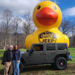Cades Cove Jeep Outpost - Cades Cove Jeep Outpost Duck the Jeep