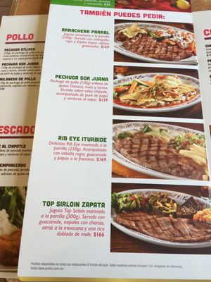 Menu photo 4 El Portón Cancún, ROO