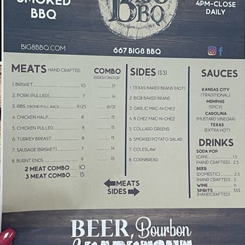 BIG8 BBQ - Menu - Barbeque Near Me - Cape Coral, Florida BIG8 BBQ - Menu - Barbeque Near Me - Cape Coral, Florida