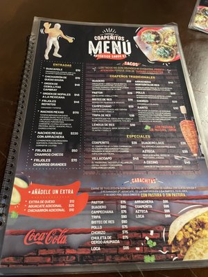 Menu photo 8 Taqueria Coapeñitos Cancún, ROO Menu photo 8 Taqueria Coapeñitos Cancún, ROO