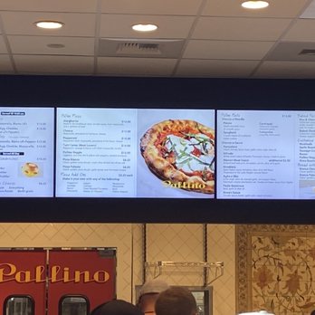 Pallino - Menu sign. - Italian Near Me - Seattle, Washington