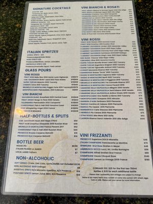 Menu photo 1 Locanda Positano Lafayette, CA