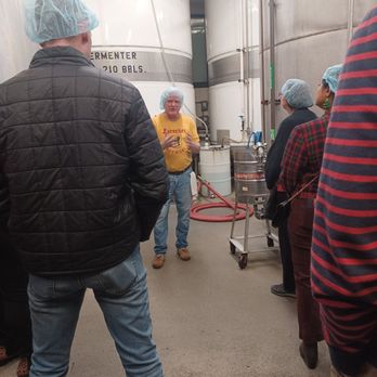 Sprecher Brewing - Enjoying our tour with our dashing and charming tour guide Jeff!!! - Breweries Near Me - Glendale, Wisconsin