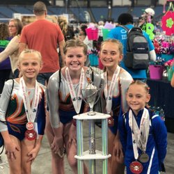 GTFL Athletics - We have a competitive gymnastics team starting at Level 2 through Level 6, and XCEL levels.