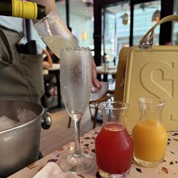 Bottomless mimosas Bottomless mimosas
