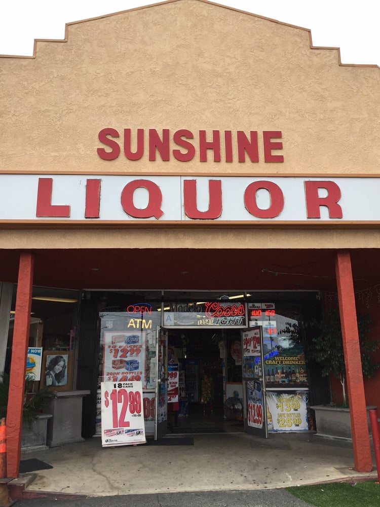 SUNSHINE LIQUOR Updated April 2024 13541 Telegraph Rd, Whittier