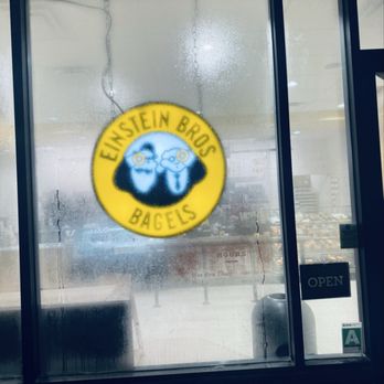 Einstein Bros. Bagels - Outside on a rainy morning - Coffee & Tea Near Me - St. Peters, Missouri Einstein Bros. Bagels - Outside on a rainy morning - Coffee & Tea Near Me - St. Peters, Missouri