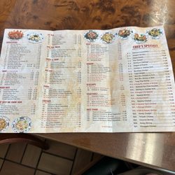Menu again