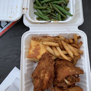 Hood's BBQ - Honey stung chicken platter - Barbeque Near Me - Unionville, Pennsylvania Hood's BBQ - Honey stung chicken platter - Barbeque Near Me - Unionville, Pennsylvania