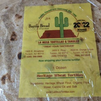 La Mesa Tortillas - Heritage Wheat Tortillas - Mexican Near Me - Tucson, Arizona La Mesa Tortillas - Heritage Wheat Tortillas - Mexican Near Me - Tucson, Arizona