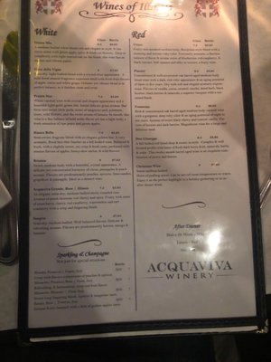 Menu photo 6 Acquaviva Ristorante Batavia Batavia, IL Menu photo 6 Acquaviva Ristorante Batavia Batavia, IL