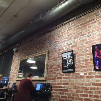 Groundwork Coffee - Exposed brick interior - Coffee & Tea Near Me - Los Angeles, California