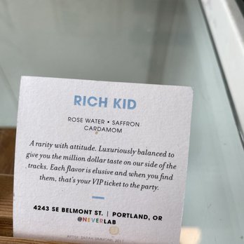 Never Coffee - menu - Coffee & Tea Near Me - Portland, Oregon