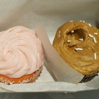 SusieCakes - Dallas - SEASONAL Strawberry Rose Cupcake: POCKET FULL OF SUNSHINE AND ROSE Mocha Cupcake: A TRIBUTE TO THE MOCHA FRAPPUCHINO IN SOLID FORM - Bakeries Near Me - Dallas, Texas SusieCakes - Dallas - SEASONAL Strawberry Rose Cupcake: POCKET FULL OF SUNSHINE AND ROSE Mocha Cupcake: A TRIBUTE TO THE MOCHA FRAPPUCHINO IN SOLID FORM - Bakeries Near Me - Dallas, Texas