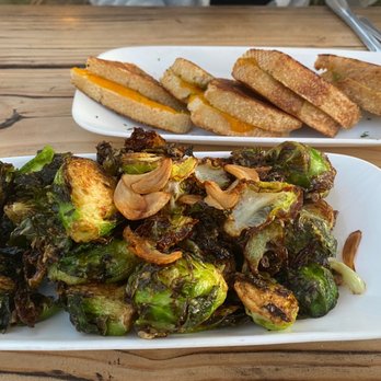 Seabirds Kitchen - Old Town Grilled Cheese & Burnt Brussels Sprouts - Vegan Near Me - Costa Mesa, California