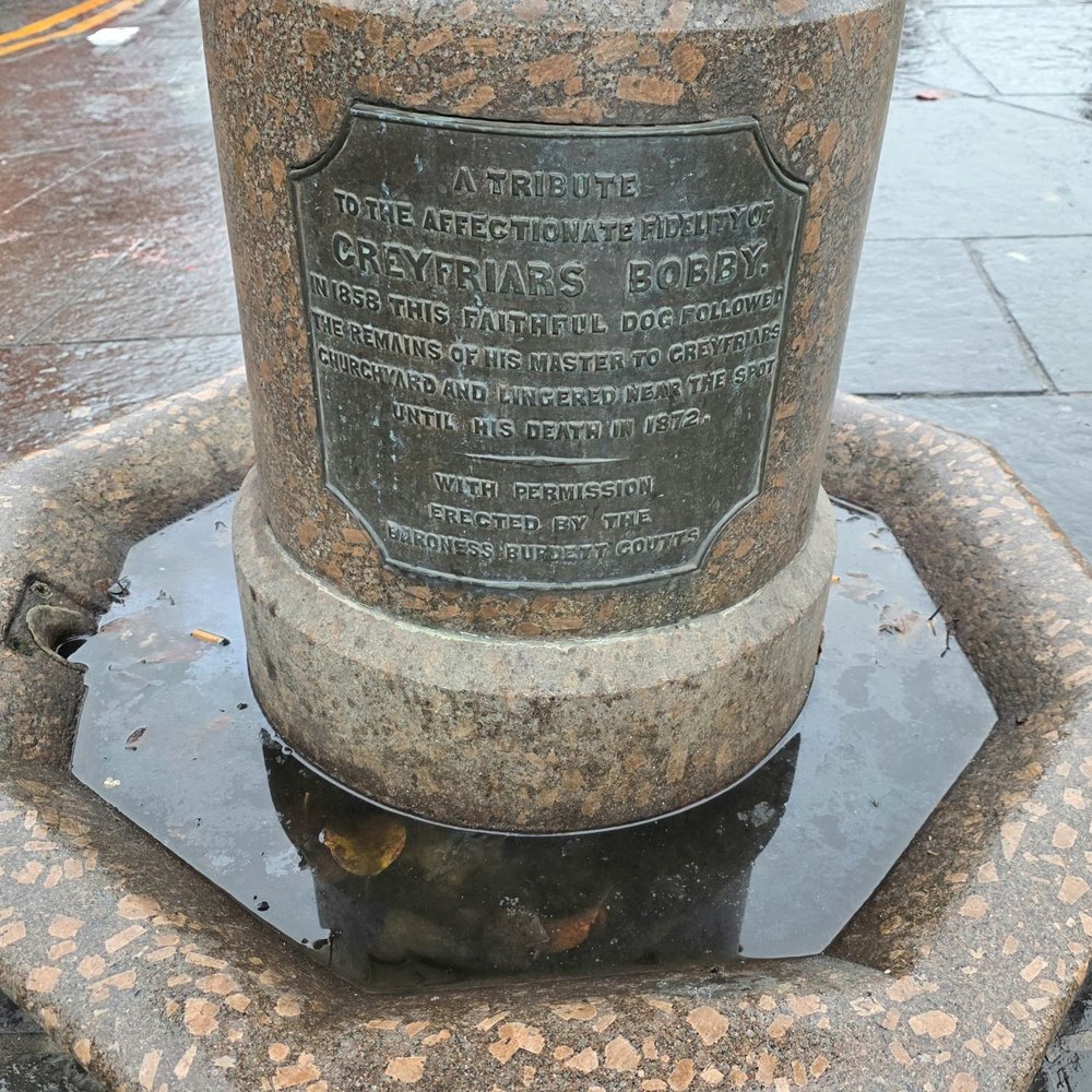 Greyfriars Bobby - Greyfriars Bobby Tribute Plaque - Landmarks & Historical Buildings Near Me - Edinburgh, EDH