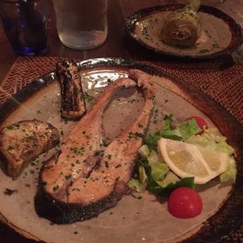 La Vecchia Locanda - Grilled salmon and Rome style artichoke - Italian Near Me - Rome, RM La Vecchia Locanda - Grilled salmon and Rome style artichoke - Italian Near Me - Rome, RM