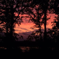 YMCA Camp Willson - Sunset over the lake