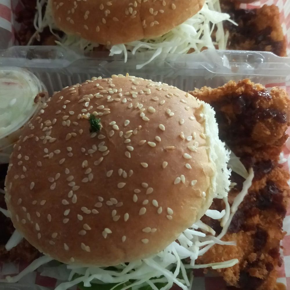 Fat Ninja Bite - Chicken Katsu Burgers (dark meat) - Japanese Near Me - Toronto, Ontario Fat Ninja Bite - Chicken Katsu Burgers (dark meat) - Japanese Near Me - Toronto, Ontario