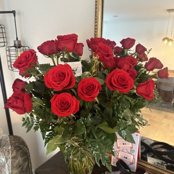 Mid Valley Flowers - I received the most beautiful roses for Valentines Day and they are still going strong! This is 2dz in a vase and it looks huge in person! - Florists Near Me - Reseda, California
