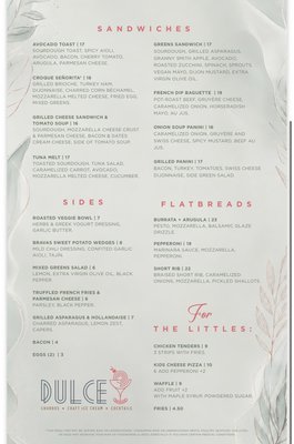 Menu photo 2 Dulce Summerville, SC Menu photo 2 Dulce Summerville, SC