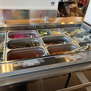 Wi Korean Bbq - Salad booth - Barbeque Near Me - Bell, California