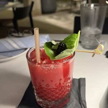 Saint - bourbon and berries drink - Italian Near Me - St. Augustine, Florida