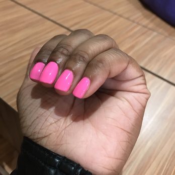 Charlie Nails & Spa - Pink for the winter/ spring February weather - Nail Salons Near Me - La Plata, Maryland