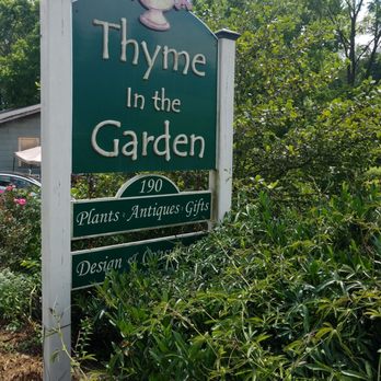 Thyme In the Garden - Signage - Nurseries & Gardening Near Me - Asheville, North Carolina