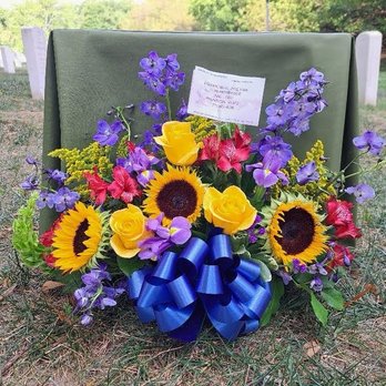 Arlington Cemetery Flowers - Floral arrangement for my nephew's burial service! - Florists Near Me - Arlington, Virginia Arlington Cemetery Flowers - Floral arrangement for my nephew's burial service! - Florists Near Me - Arlington, Virginia