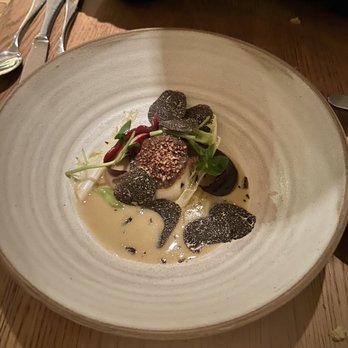 Hide - Scallop with black truffle - French Near Me - London, XGL Hide - Scallop with black truffle - French Near Me - London, XGL