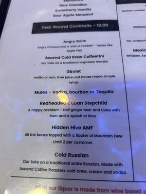 Menu photo 2 Last Spot Escondido, CA