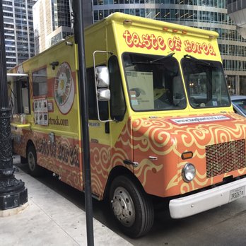 Bopbartruck - an orange and yellow food truck - Food Trucks Near Me - Glenview, Illinois