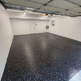 Iron Garage Coatings - All done Flake system - Flooring Near Me - Arlington, Virginia Iron Garage Coatings - All done Flake system - Flooring Near Me - Arlington, Virginia