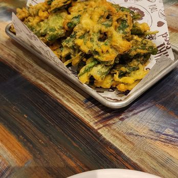 Block 9 Thai Street Eats - Spinach tempura style - Thai Near Me - Henderson, Nevada Block 9 Thai Street Eats - Spinach tempura style - Thai Near Me - Henderson, Nevada