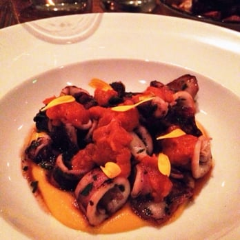 Rustic Canyon - Monterey squid a la plancha - Wine Bars Near Me - Santa Monica, California