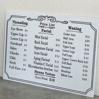 Ideal Threading - Price list. - Threading Services Near Me - Pomona, California Ideal Threading - Price list. - Threading Services Near Me - Pomona, California