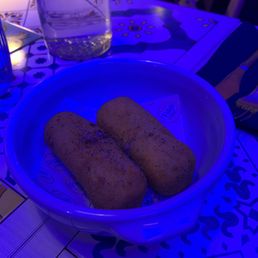 Potato croquette filled with cheese Potato croquette filled with cheese