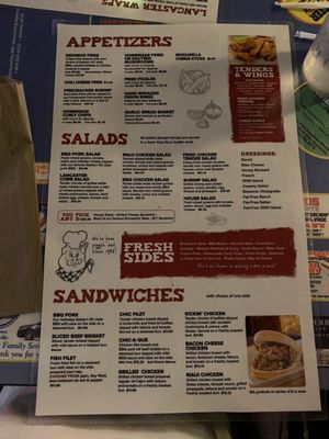 Menu photo 2 Lancaster's BBQ Mooresville, NC