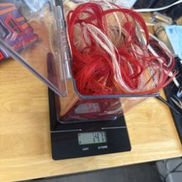 Grams of hair not including the metal part which weighs more than Grams of hair not including the metal part which weighs more than