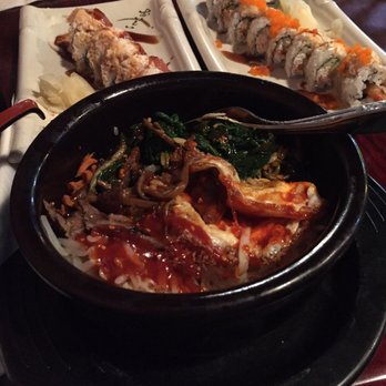 Bento Box - Dolsot Bibimbop Seved sizzling - Japanese Near Me - Sacramento, California