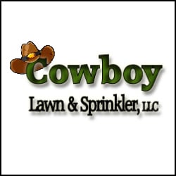 Cowboy Lawn and Sprinkler