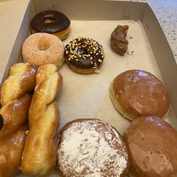 Jelly Donut - Could snap a photo quick enough! - Donuts Near Me - Fairfield, California