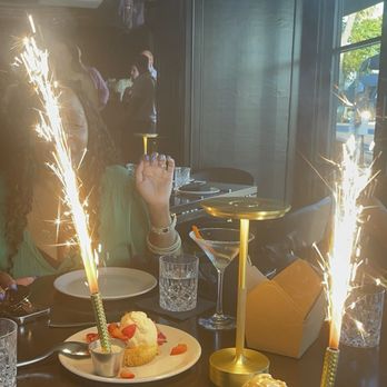 BLVD Steak - Birthday !!!! Butter cake and chocolate lava cake - Steakhouses Near Me - Sherman Oaks, California BLVD Steak - Birthday !!!! Butter cake and chocolate lava cake - Steakhouses Near Me - Sherman Oaks, California