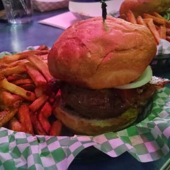 Casper's and Runyon's Nook - So cheese-stuffed burger topped with roast beef means awesome goodness! - Dive Bars Near Me - Saint Paul, Minnesota