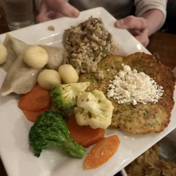 Staropolska Restaurant - Vegetarian Plate - Polish Near Me - Chicago, Illinois