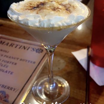 Steamworks Pub - Crème brûlée martini - Pubs Near Me - New Port Richey, Florida