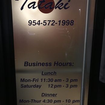 Tataki Asian Bistro - Sushi Bars Near Me - Lauderhill, Florida Tataki Asian Bistro - Sushi Bars Near Me - Lauderhill, Florida