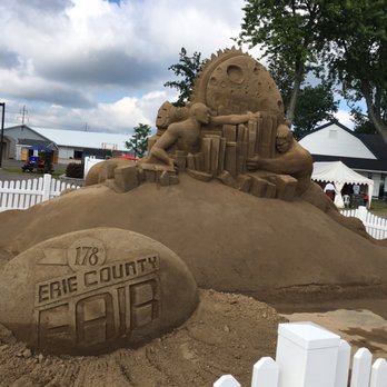 Erie County Fair - 2017 Sand Sculpture- super legit - Festivals Near Me - Hamburg, New York