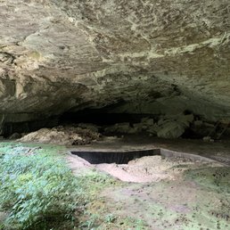 Overlooking the dig site